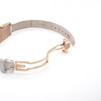 Harry Winston Avenue-c Mini Elliptic Watch Leather 18k Rose Gold 18k Pink Case — view 4