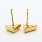 Louis Vuitton Earrings Essential Metal Gold Plated — view 4