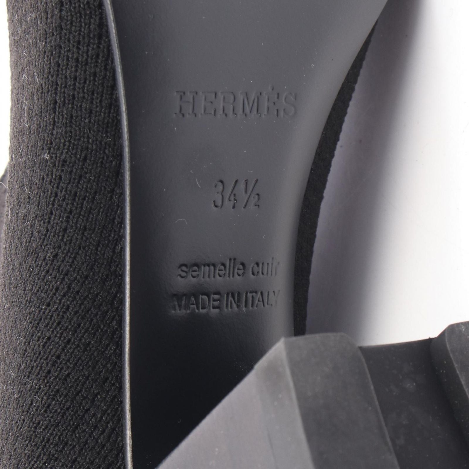 Hermes Boots Voltige 60 Fabric Leather — view 6