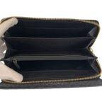 Gucci Micro Guccissima Black Gold Leather Wallet — view 5