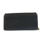 Gucci Micro Guccissima Black Gold Leather Wallet — view 2