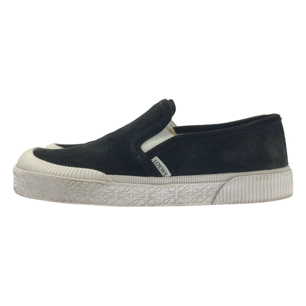 Loewe Terra Vulca Anagram Logo Slip on Sneakers 40 Black — view 2