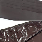 Louis Vuitton Monogram Vernis Pochette Felicie Chain Wallet Leather Amarante — view 9