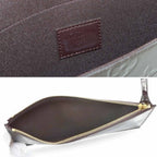 Louis Vuitton Monogram Vernis Pochette Felicie Chain Wallet Leather Amarante — view 8
