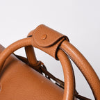 Gucci Boston Bag Leather Brown Gold — view 6