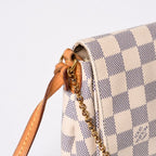 Louis Vuitton Shoulder Bag Damier Azur Favorite MM Canvas — view 4