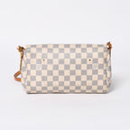 Louis Vuitton Shoulder Bag Damier Azur Favorite MM Canvas — view 2