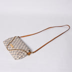 Louis Vuitton Shoulder Bag Damier Azur Favorite MM Canvas — view 8