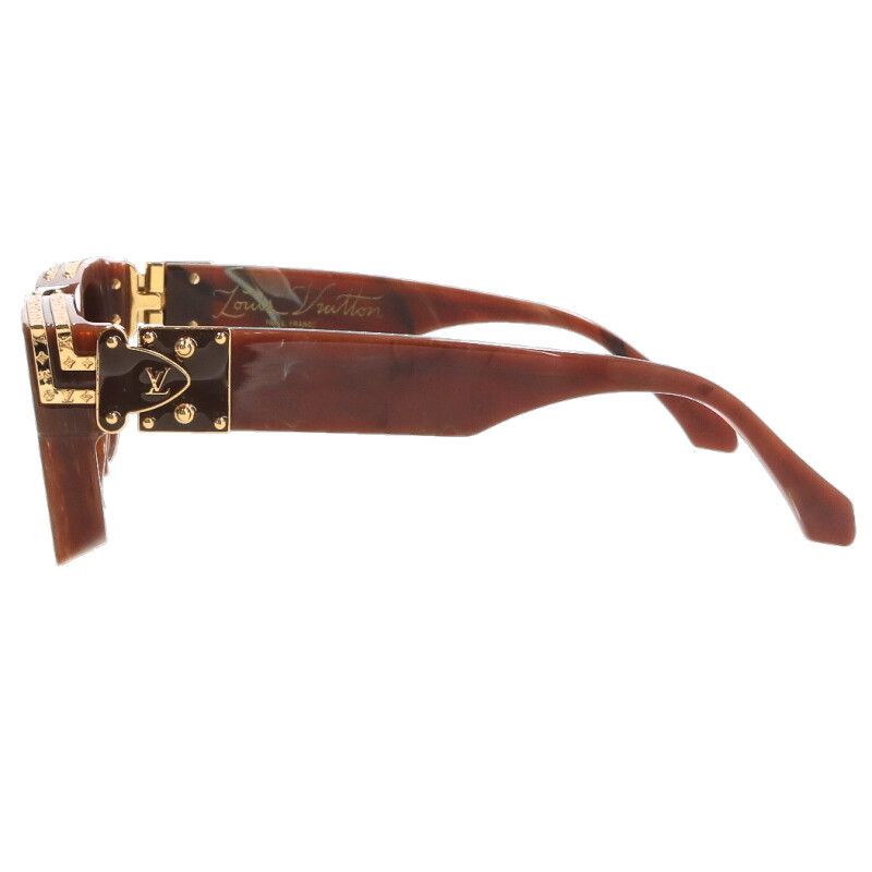 Louis Vuitton Millionaire Square Frame Sunglasses Eyewear — view 2