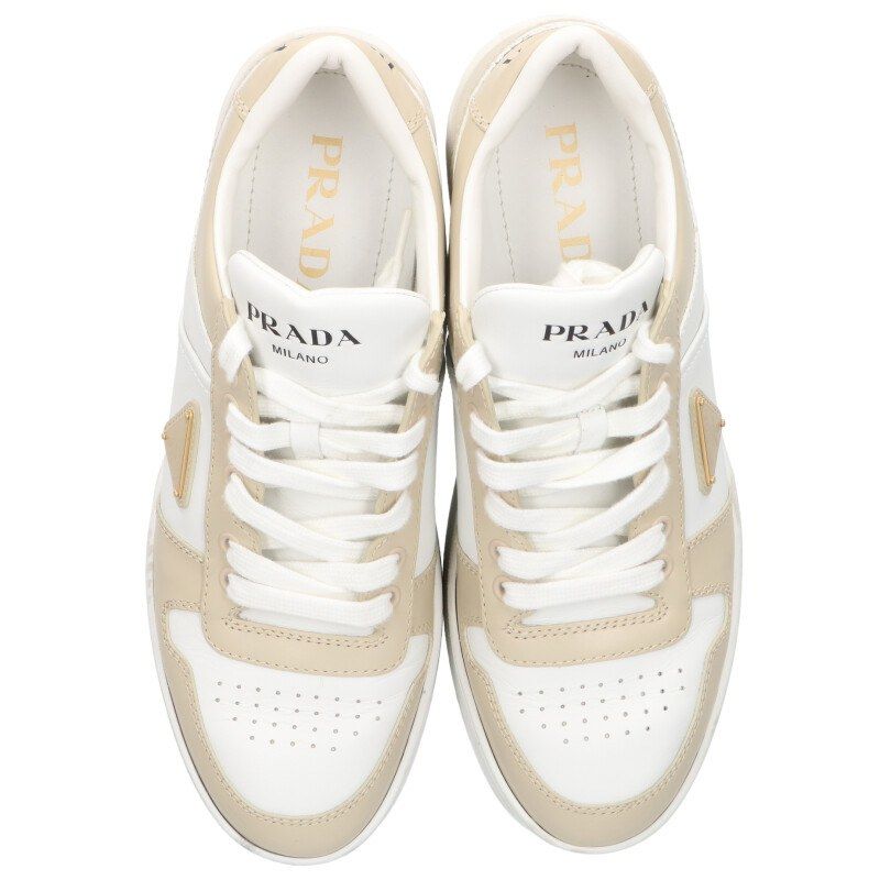 Prada Downtown Triangle Logo Plato Sneakers 38.5 — view 4