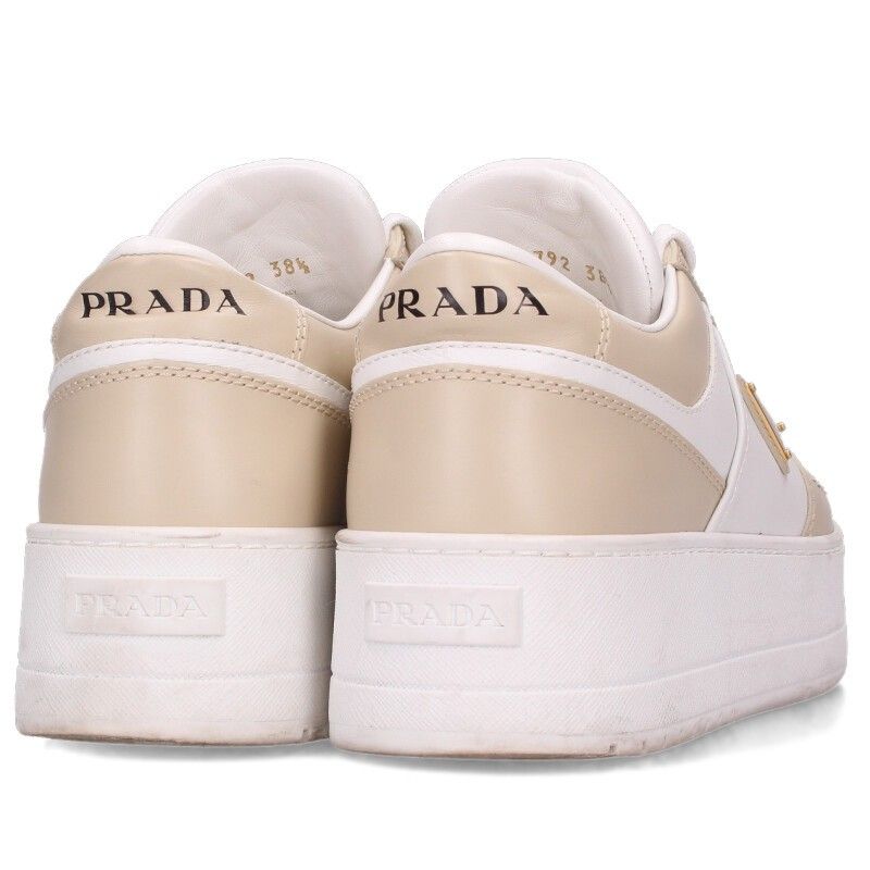 Prada Downtown Triangle Logo Plato Sneakers 38.5 — view 2