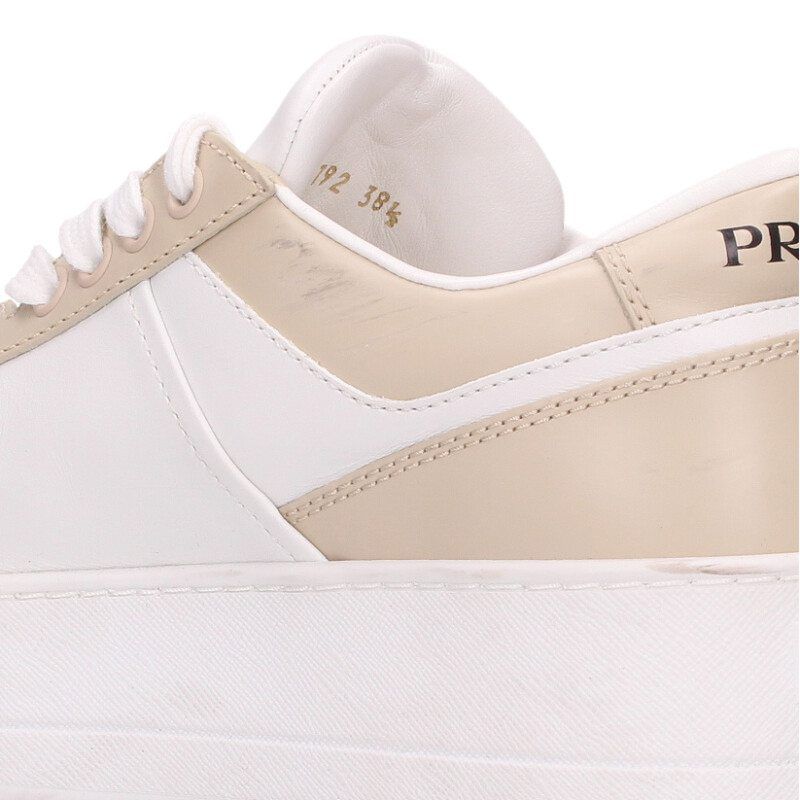 Prada Downtown Triangle Logo Plato Sneakers 38.5 — view 5
