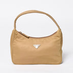 Prada Hobo Nylon Beige