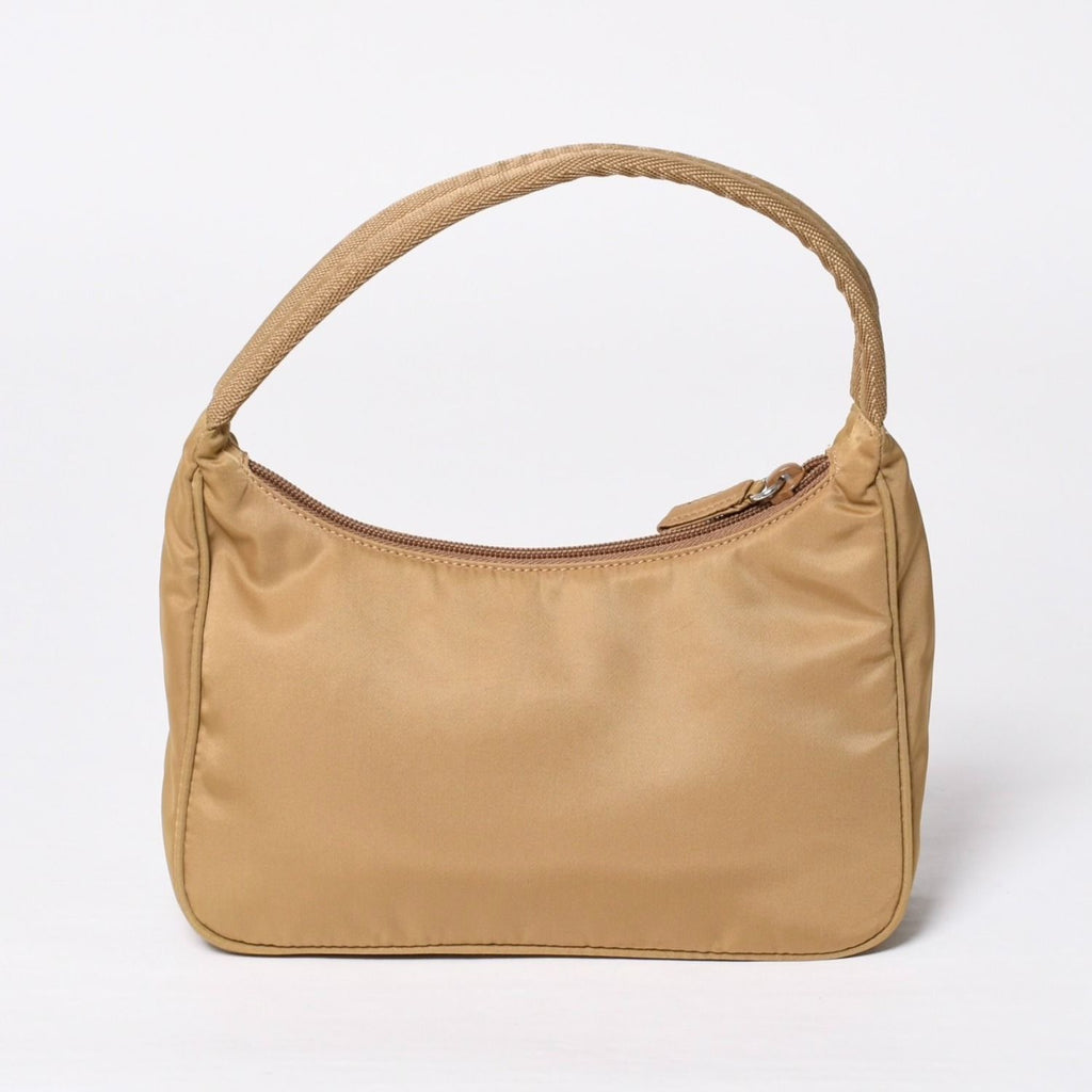 Prada Hobo Nylon Beige — view 2
