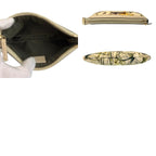 Gucci Flora Ivory Gold Canvas Pouch Case — view 9
