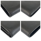 Celine Strap Wallet Black Leather Compact — view 7
