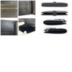 Celine Strap Wallet Black Leather Compact — view 9