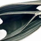 Bottega Veneta Intrecciato Diagonal Leather Wallet Black — view 7