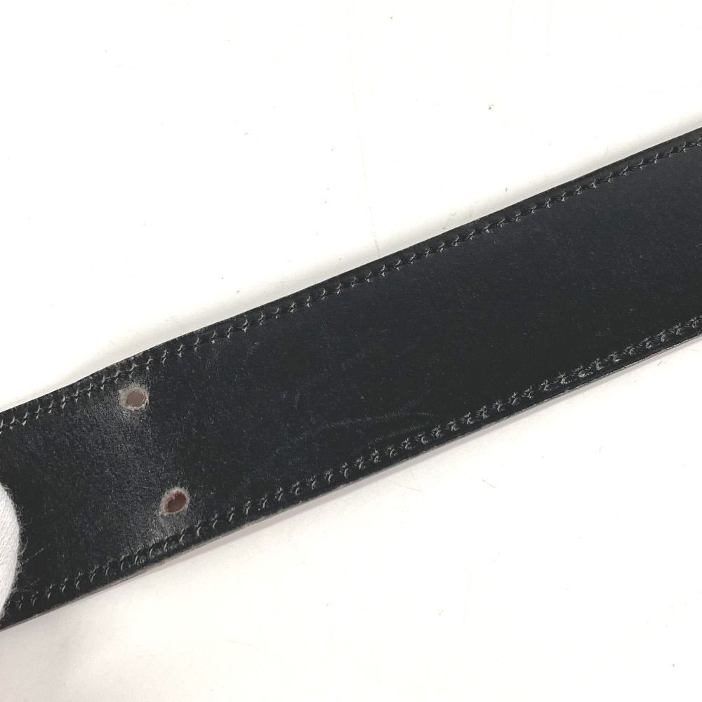 Hermes Belt Leather Red Black — view 5