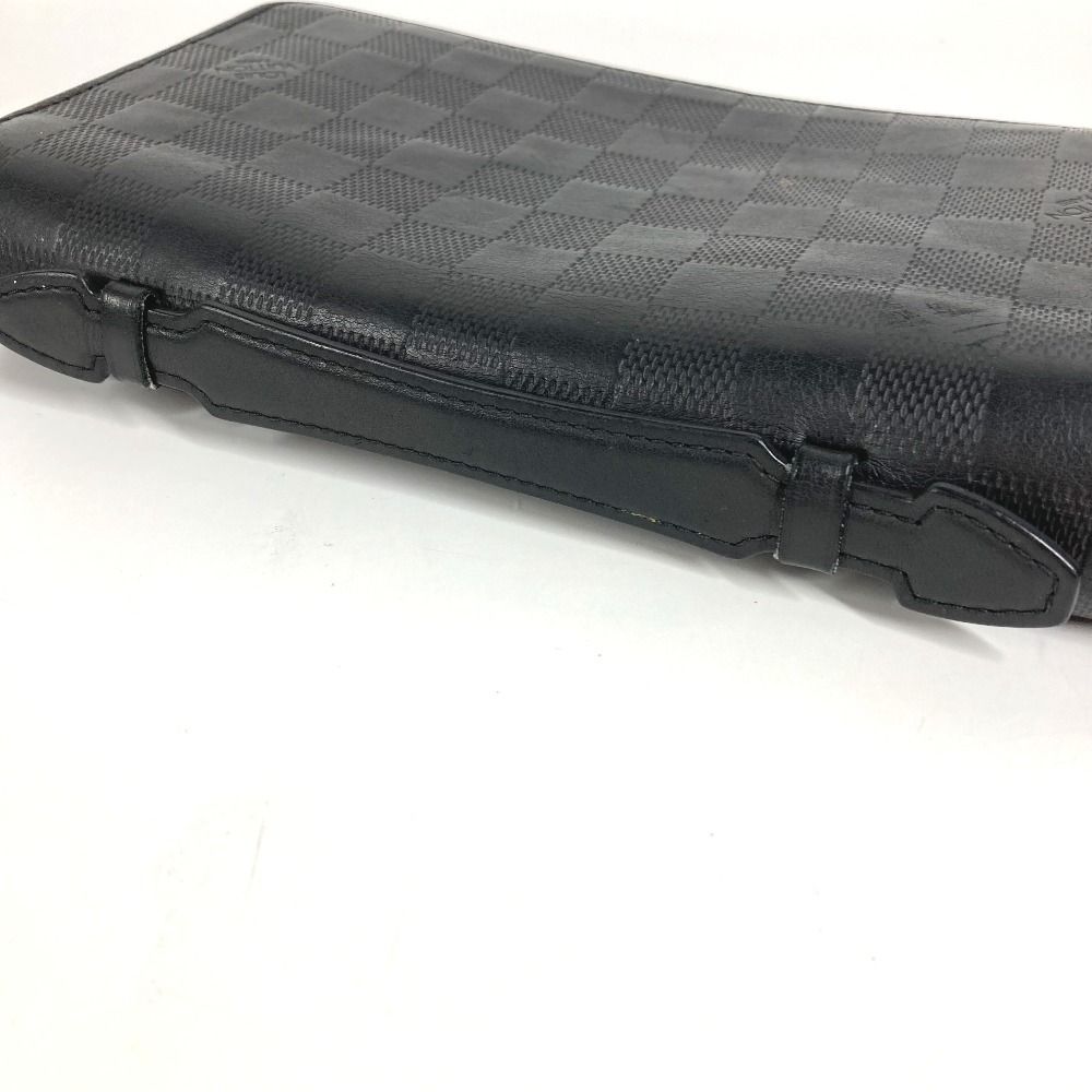 Louis Vuitton Wallet Zippy XL Damier Infini Leather Black — view 7