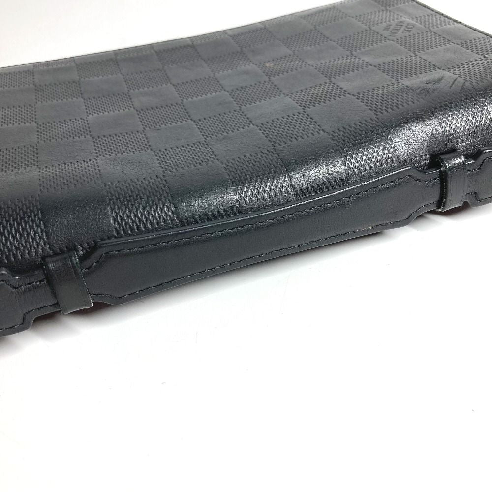 Louis Vuitton Wallet Zippy XL Damier Infini Leather Black — view 3