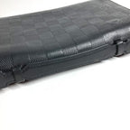 Louis Vuitton Wallet Zippy XL Damier Infini Leather Black — view 3