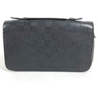 Louis Vuitton Wallet Zippy XL Damier Infini Leather Black — view 2
