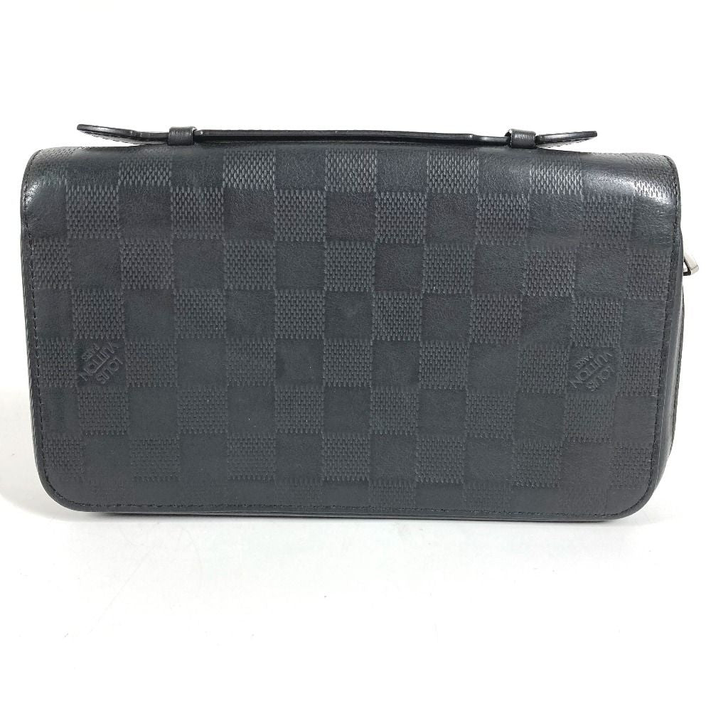 Louis Vuitton Wallet Zippy XL Damier Infini Leather Black — view 2