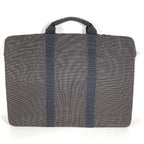 Hermes Handbag Flat Big Business Bag Canvas Gray — view 3