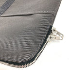 Hermes Handbag Flat Big Business Bag Canvas Gray — view 4