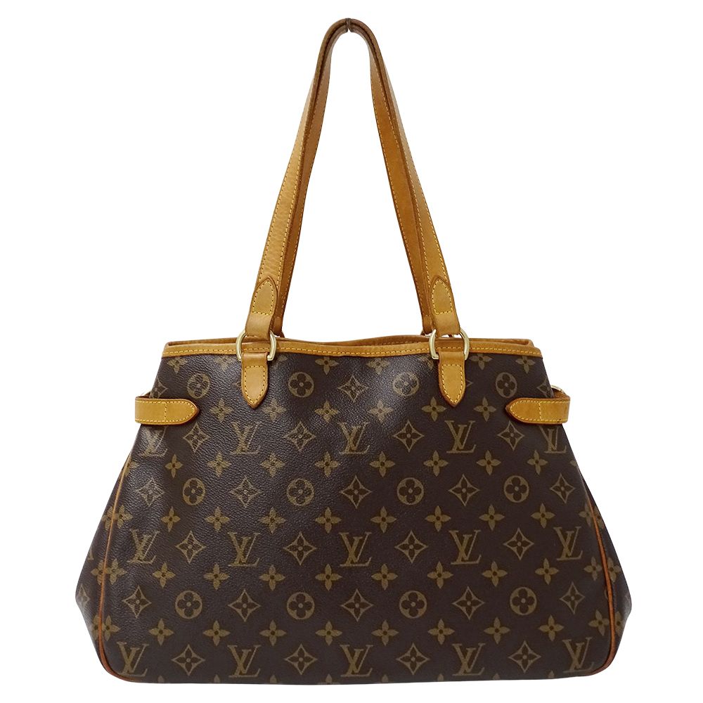 Louis Vuitton Monogram Tote Shoulder Bag Batignolles Oriental Brown Large — view 2
