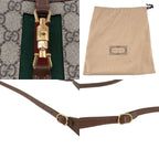 Gucci Jackie GG Supreme Shoulder Bag Beige — view 9