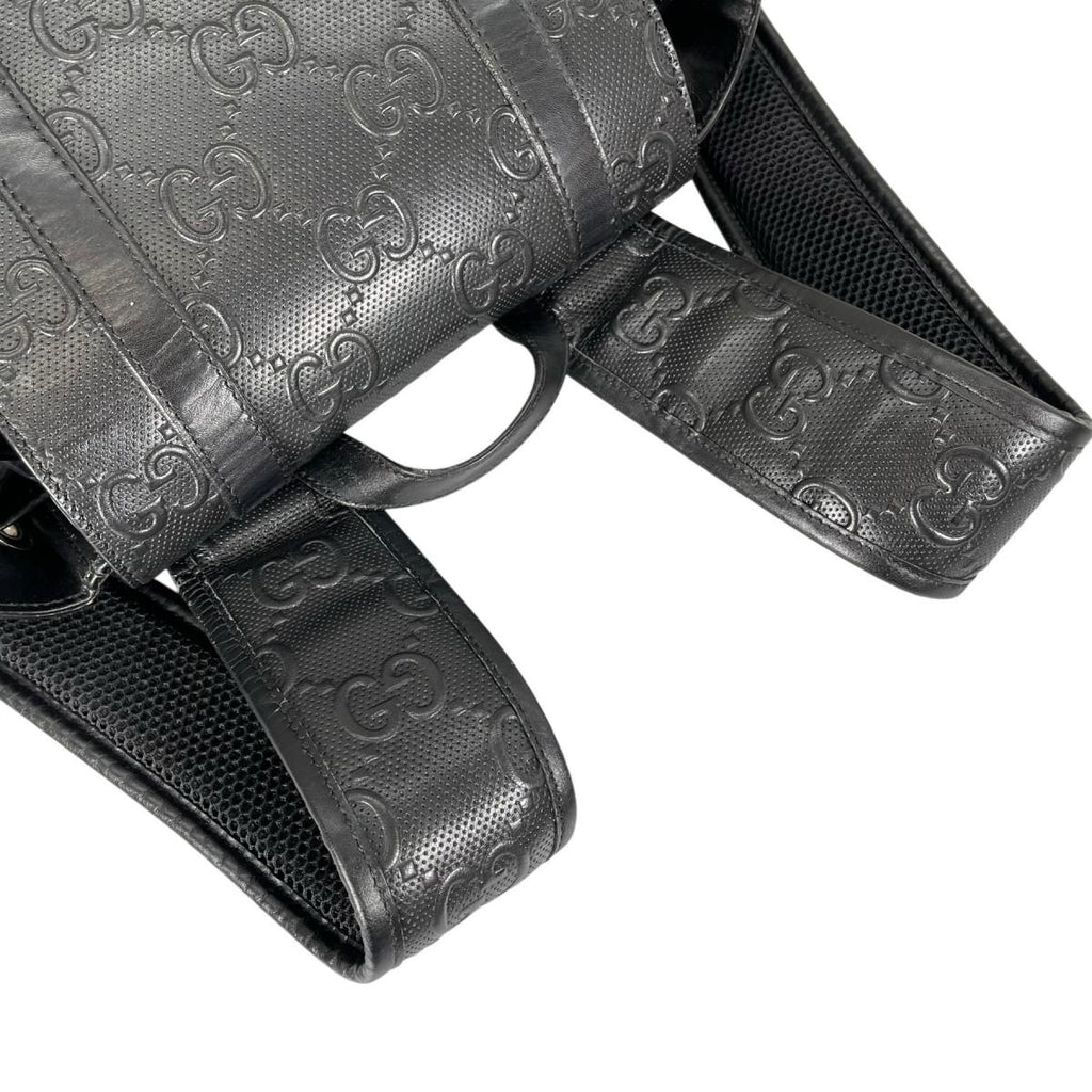 Gucci Backpack GG Emboss Black — view 6