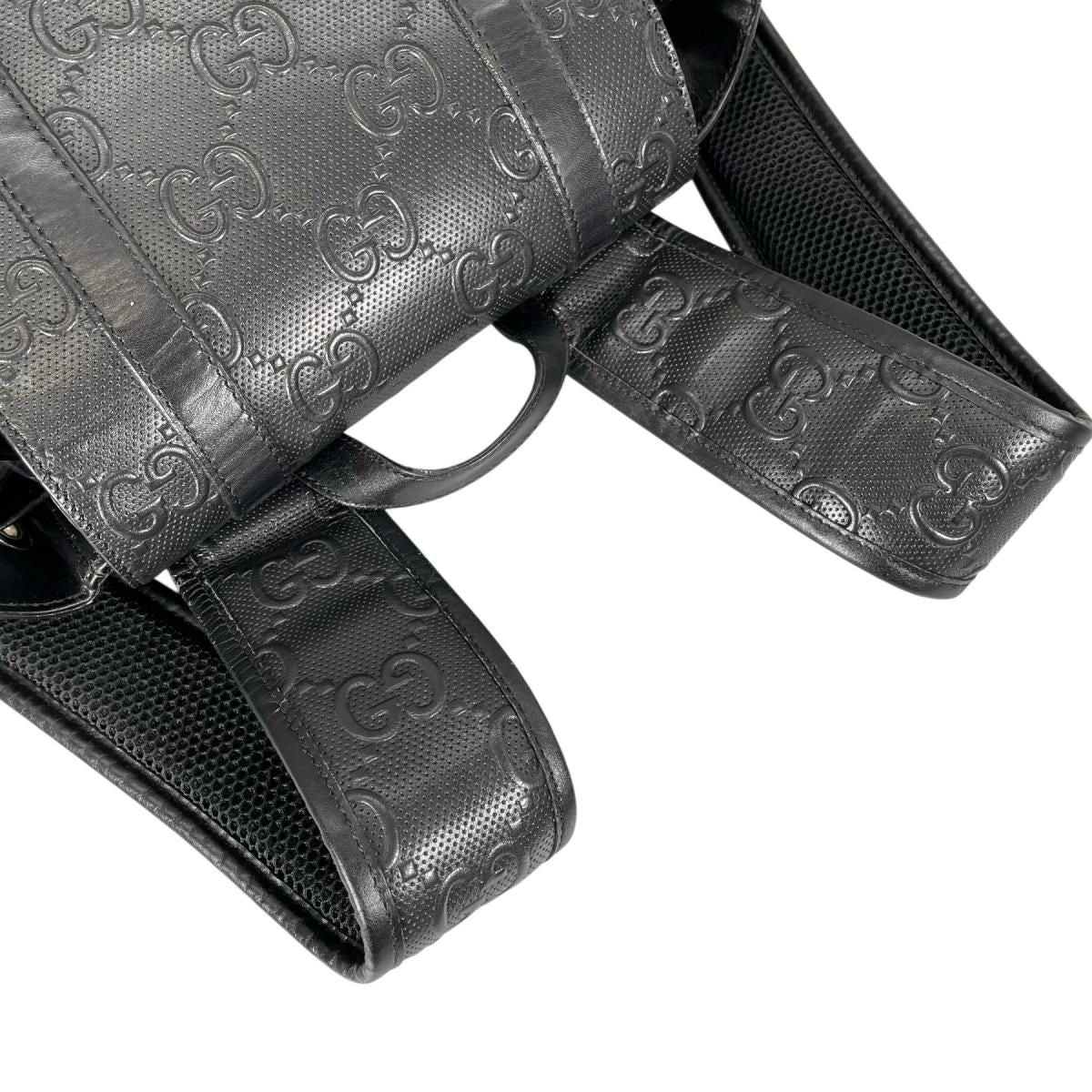Gucci Backpack GG Emboss Black — view 6