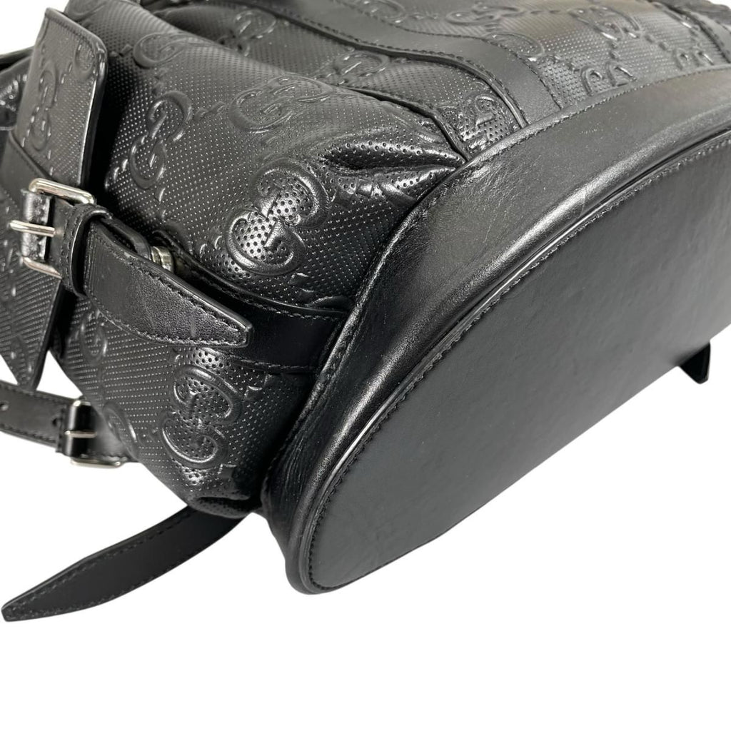 Gucci Backpack GG Emboss Black — view 8