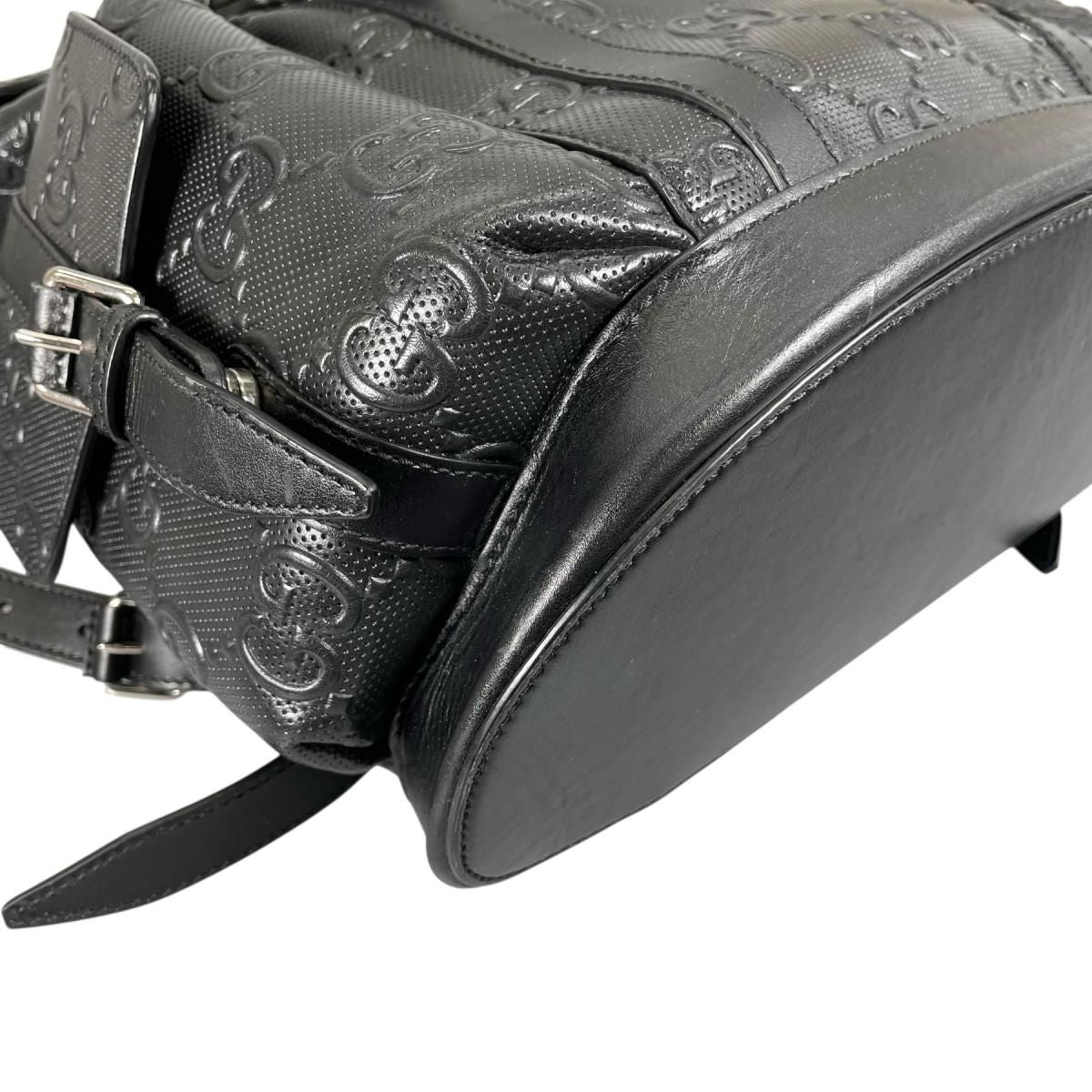Gucci Backpack GG Emboss Black — view 8