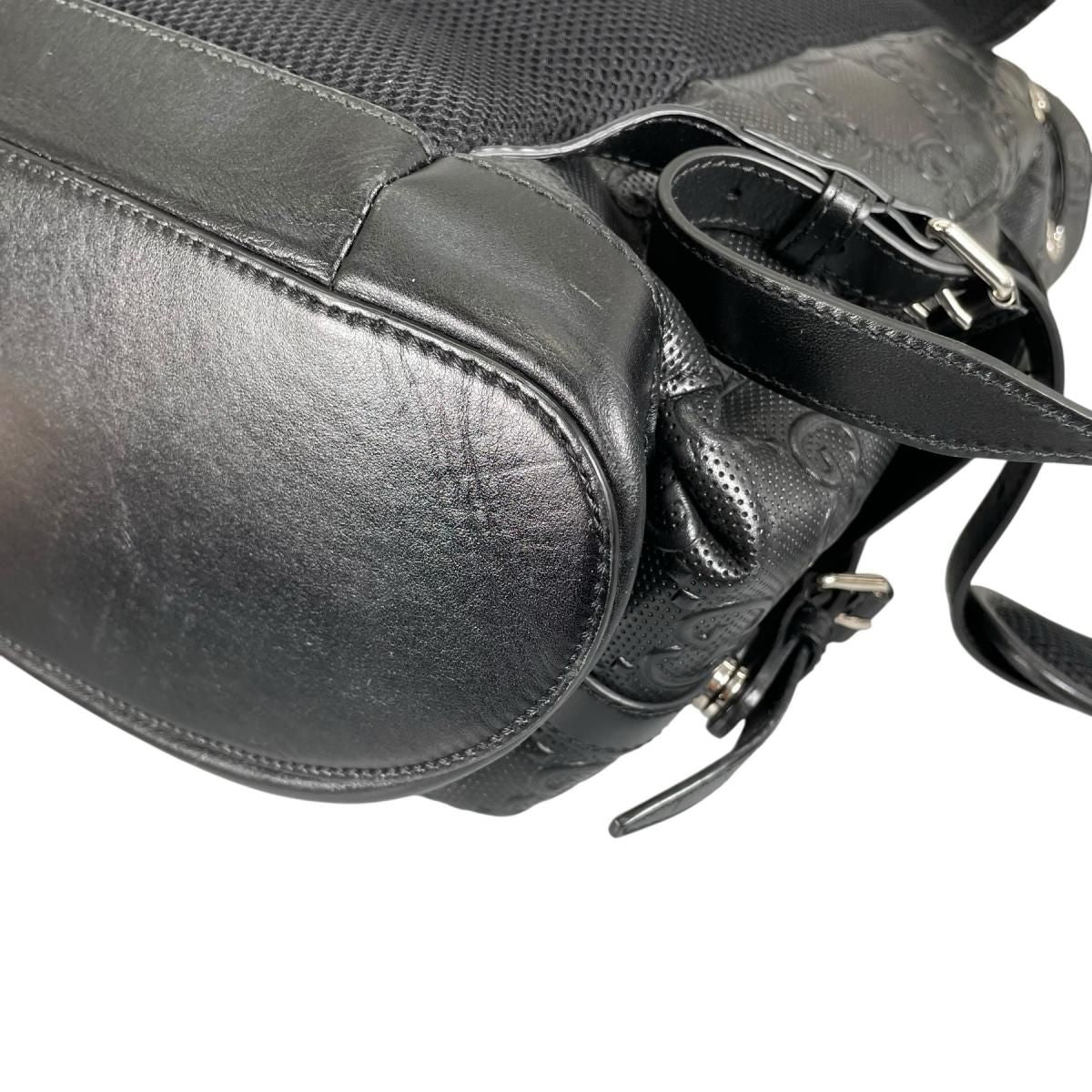 Gucci Backpack GG Emboss Black — view 9