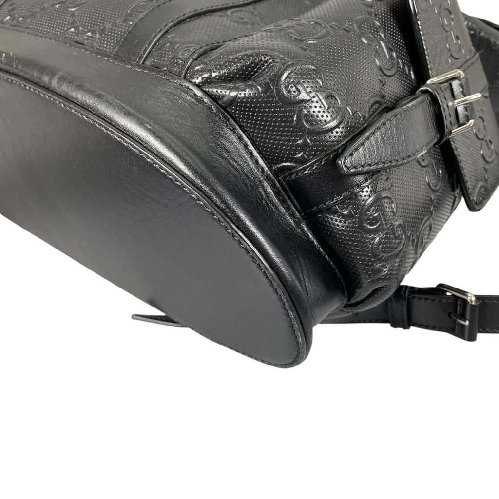 Gucci Backpack GG Emboss Black — view 7
