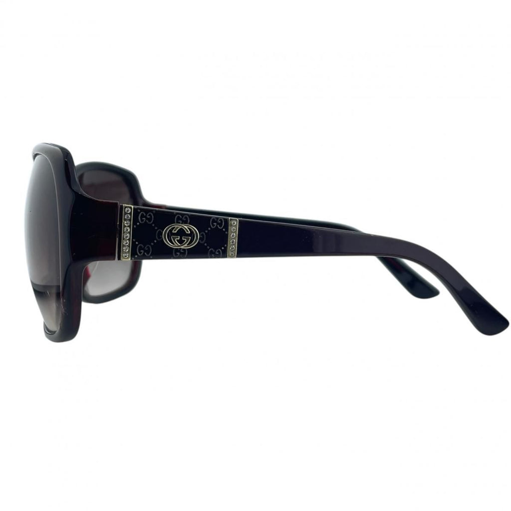 Gucci S Sunglasses Interlocking Red Eyewear — view 4