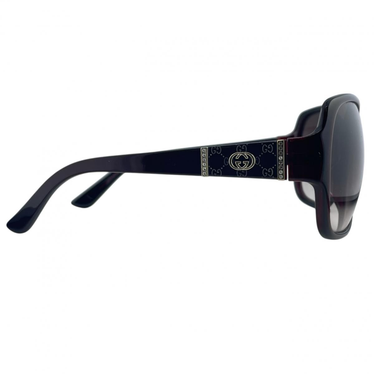 Gucci S Sunglasses Interlocking Red Eyewear — view 5