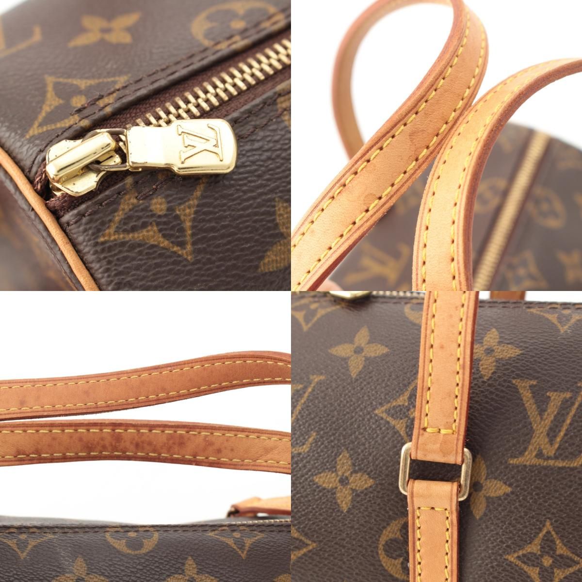 Louis Vuitton Papillon 26 Monogram Tube Handbag — view 8