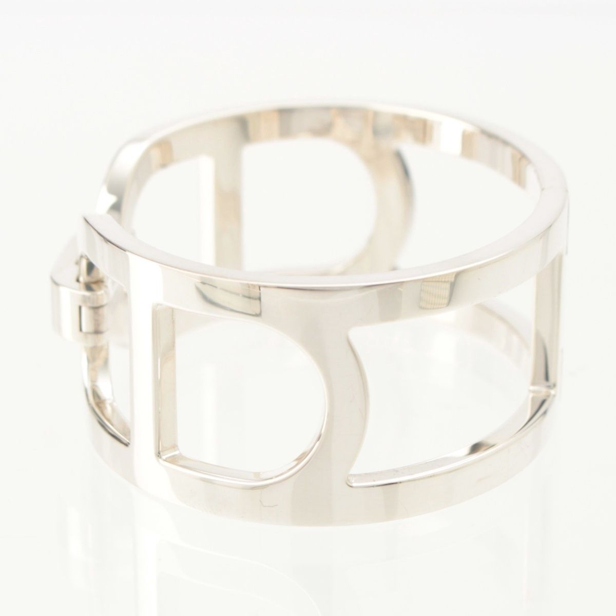 Hermes 925 Chaine D'ancre Bangle Bracelet Silver — view 2