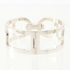 Hermes 925 Chaine D'ancre Bangle Bracelet Silver — view 3