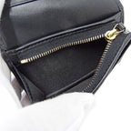 Gucci Wallet Bifold GG Marmont Leather Black Quilted Mini Small — view 6