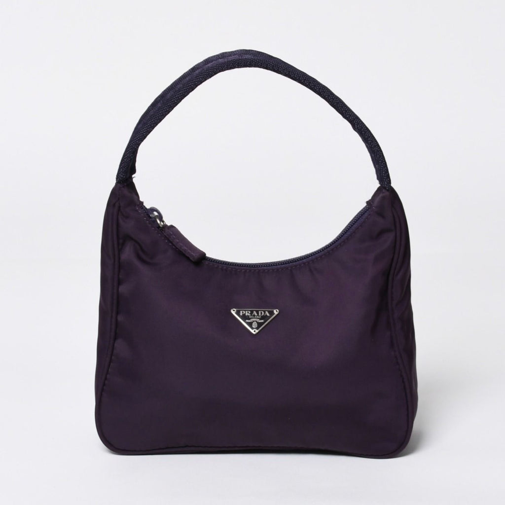 Prada Hobo Nylon Purple