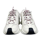 Gucci Sneakers GG Logo 34.5 Leather White Pink Green — view 3