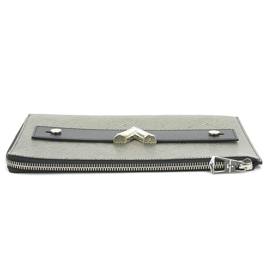Louis Vuitton Clutch Epi Platine Pochette Plat — view 3