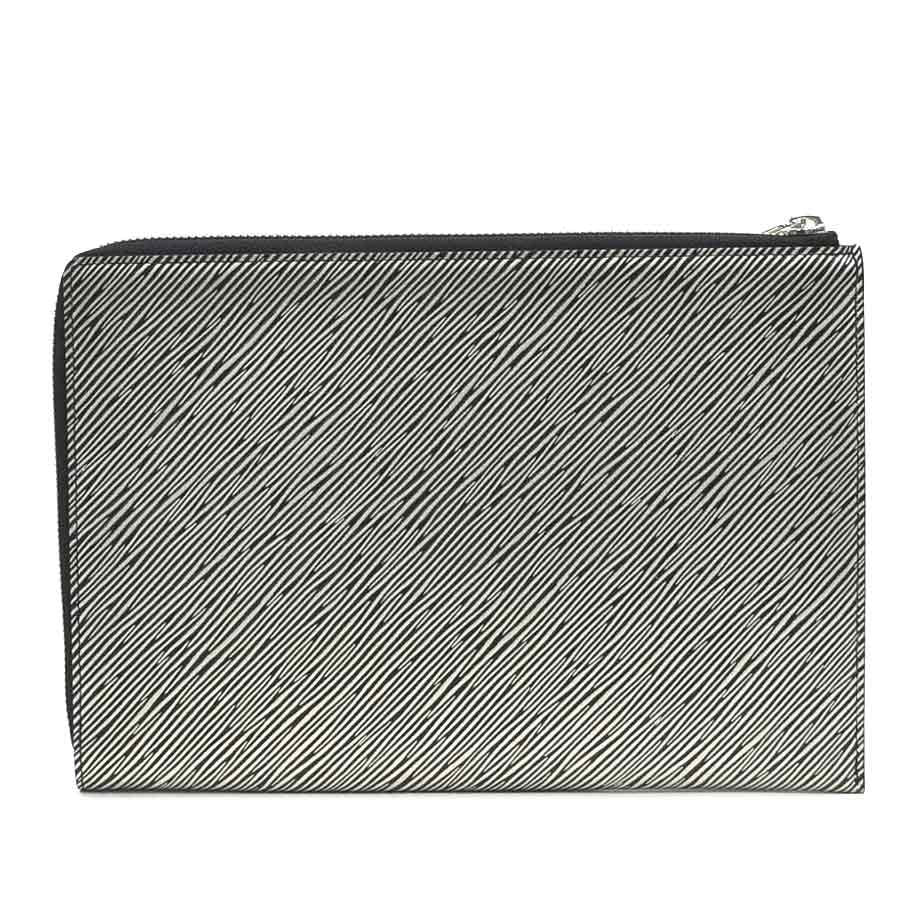 Louis Vuitton Clutch Epi Platine Pochette Plat — view 2
