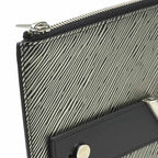 Louis Vuitton Clutch Epi Platine Pochette Plat — view 6
