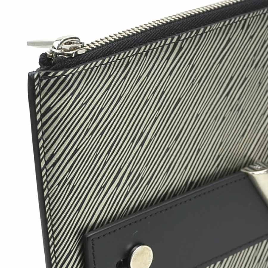Louis Vuitton Clutch Epi Platine Pochette Plat — view 6